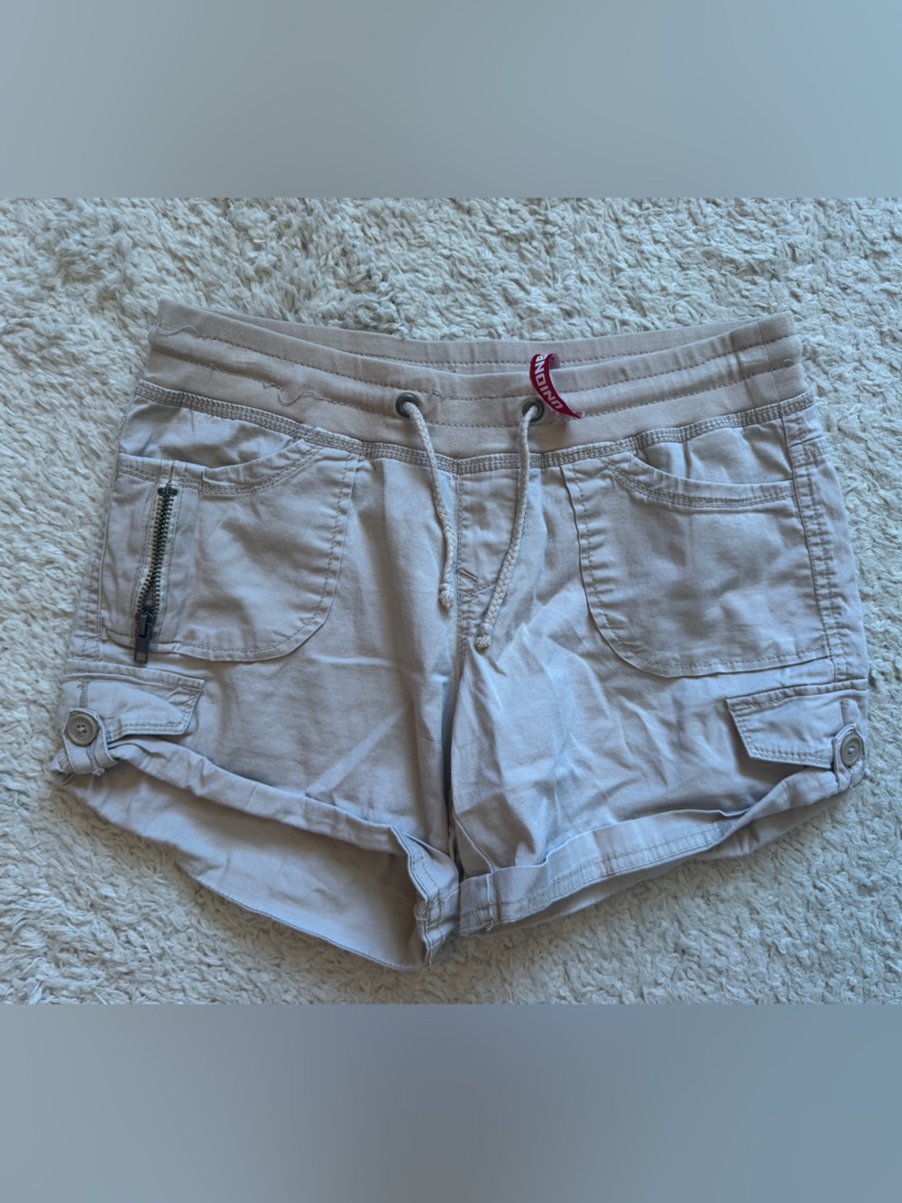 Y2K union bay cargo shorts